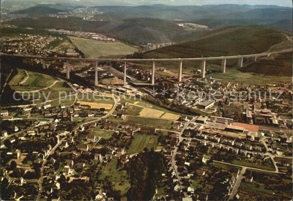 Eiserfeld Fliegeraufnahme Siegtal Brücke