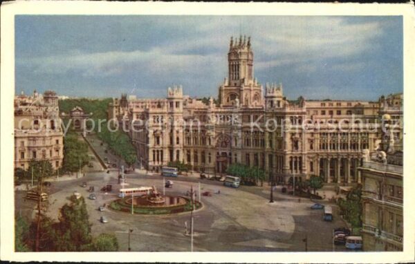 Madrid Spain Cibeles y Casa de Correos