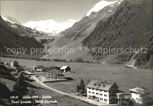 Sulden Solda Hotel Gampen Hotel Cevedale