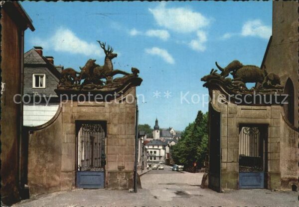 Arnsberg Westfalen Hirschberger Tor und Glockenturm