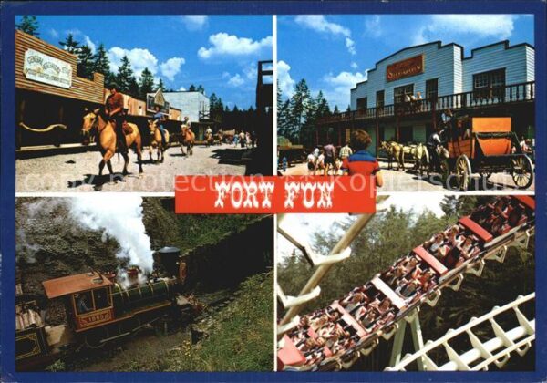 Bestwig Fort Fun Abenteuerland Cowboys Eisenbah