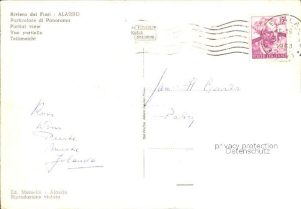 ALASSIO Savona Liguria IT Particolare di Panorama – Bild 2
