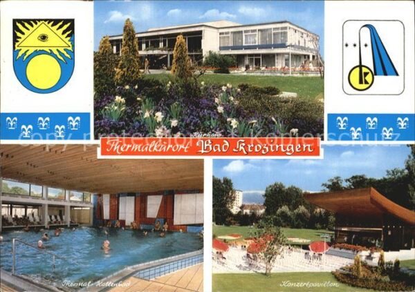 Bad Krozingen Kurhaus Thermal Hallenbad Konzertpavill