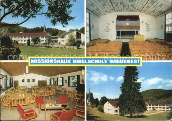 Bergneustadt Missionshaus Bibelschule Wiedenest Vers