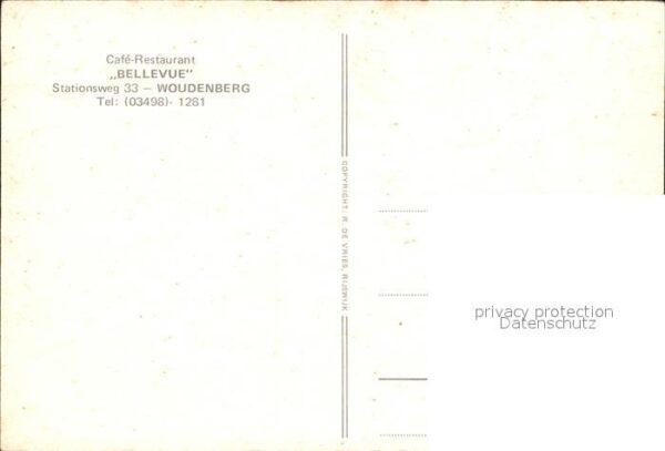 Woudenberg Cafe Restaurant Bellevue – Bild 2