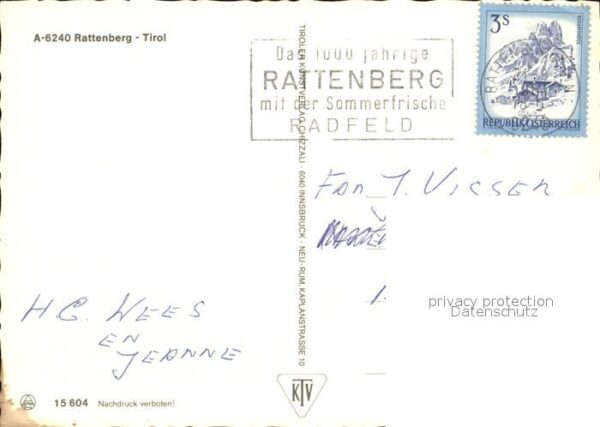 Rattenberg Tirol Teilansichten Panorama Kirche – Bild 2