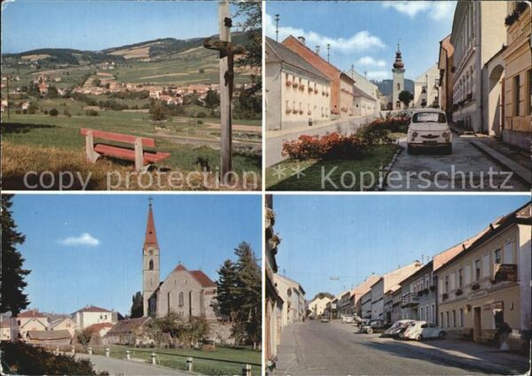 St Oswald Freistadt Teilansichten Kirche