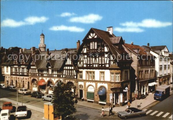 Bad Homburg Fachwerkhäuser Marktplatz