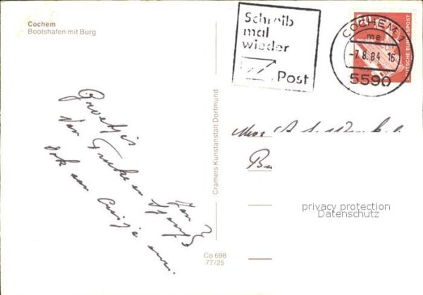 Cochem Mosel Bootshafen mit Burg – Bild 2
