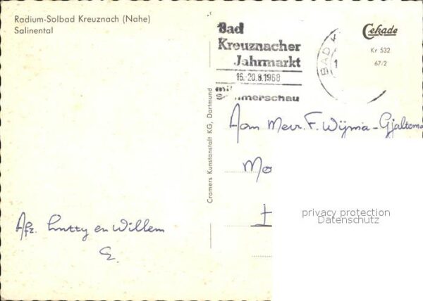 Bad Kreuznach Radium Solbad Salinental – Bild 2