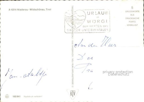 Wildschoenau Tirol Gasthof Brunner Dorfmotiv Kirche – Bild 2