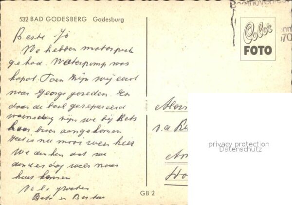 Bad Godesberg mit Blick auf die Godesburg – Bild 2