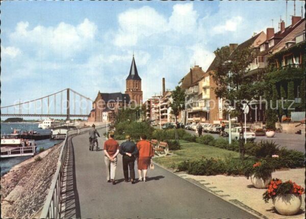 Emmerich Rhein Promenade Kirche