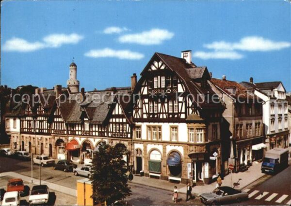 Bad Homburg Fachwerkhäuser Marktplatz