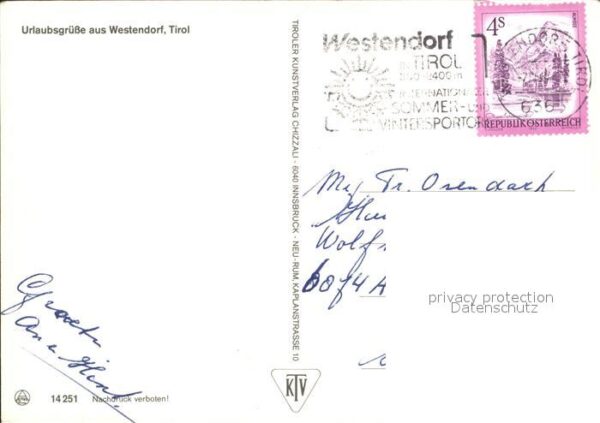 Westendorf Tirol Dorfmotiv – Bild 2