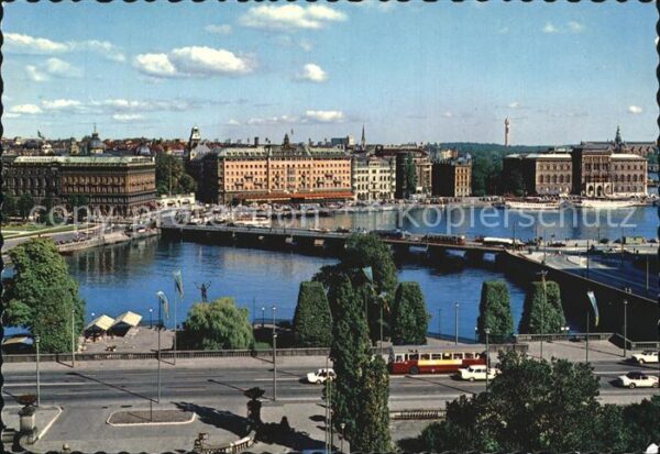 Stockholm Utsikt över Strömmen