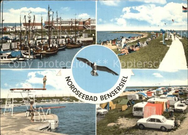 Bensersiel Hafenpartie Strand Schwimmbad Zeltplatz
