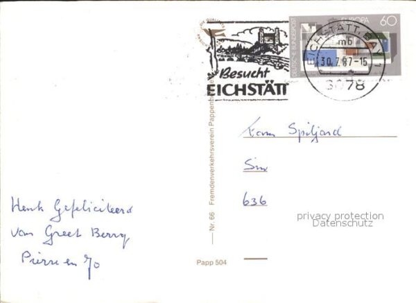 Pappenheim Mittelfranken Stadttor Total Kirche Rathaus – Bild 2