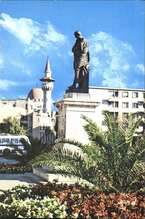 Constanta Statuia poetului Ovidiu de Ettore Ferra