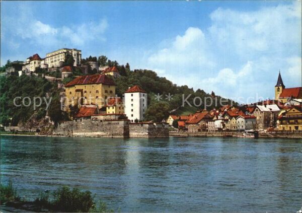 Passau Donau und Ilzpartie mit Nieder und Ober