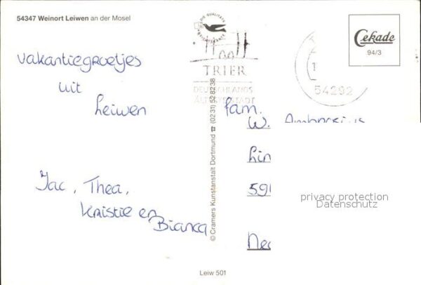 Leiwen Trier-Saarburg Panorama Moselpartie – Bild 2