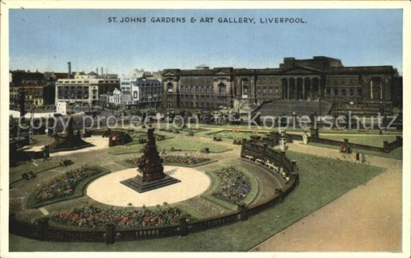 Liverpool St Johns Gardens and Art Gallery