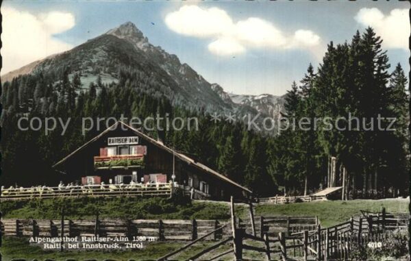 Raitis Innsbruck Alpengasthof Raitiser Alm
