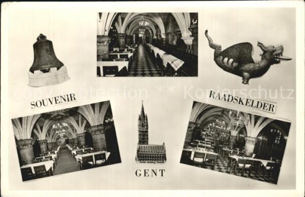 Gent Gand Flandre Raadskelder Restaurant Cafe Tea Room