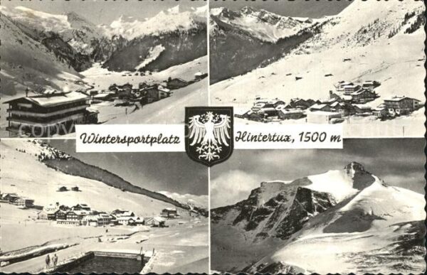 Hintertux Zillertal Panorama Teilansichten