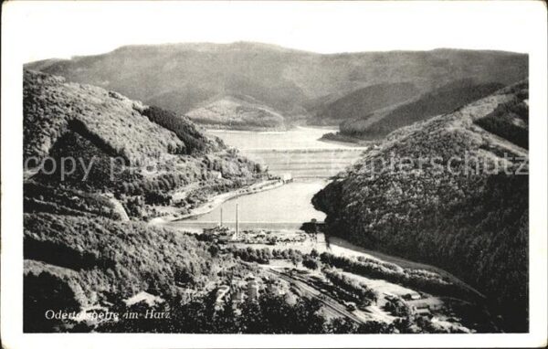 Odertalsperre im Harz Panorama
