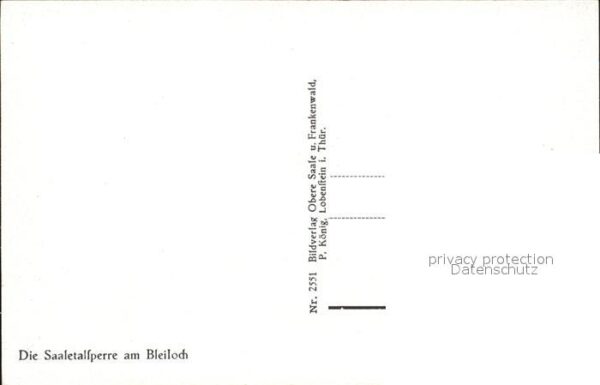 Saaletalsperre am Bleiloch – Bild 2