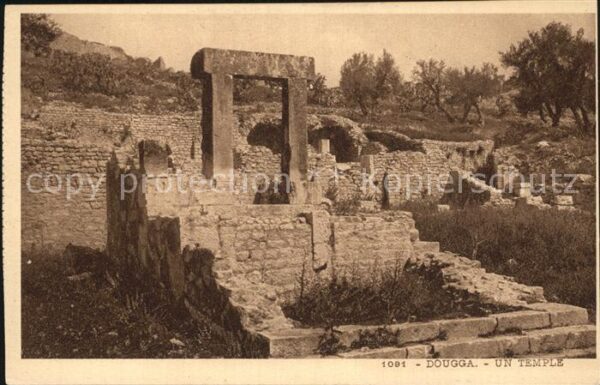 Dougga Un Temple