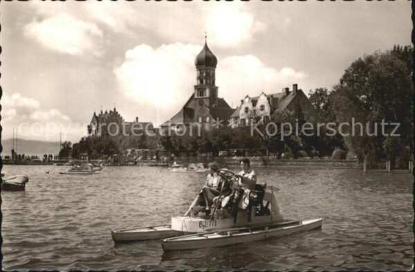 Wasserburg Bodensee Tretboote