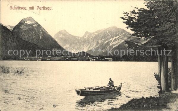Achensee Seepanorama mit Pertisau