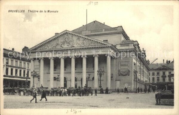 Bruxelles Bruessel Theatre de la Monnaie