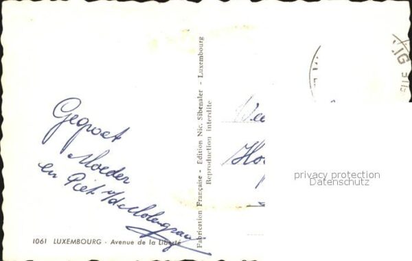 LUXEMBOURG  Luxemburg Avenue de la Liberte – Bild 2