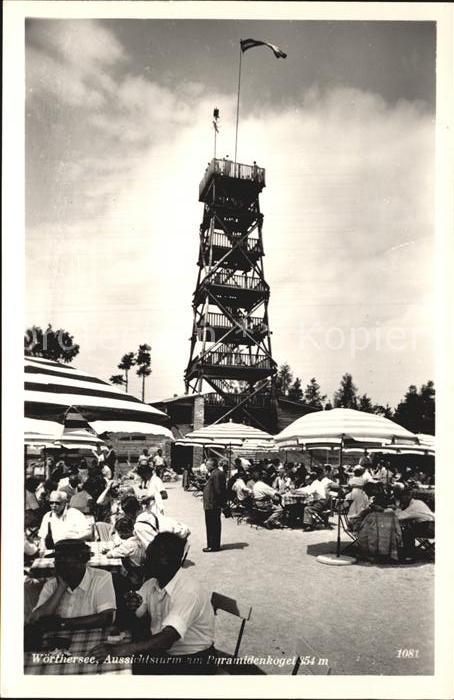 Woerthersee Aussichtsturm am Pyramidenkogel