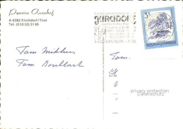 Kirchdorf Tirol Pension Auenhof – Bild 2