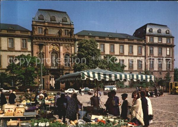 Darmstadt Schloss Markt