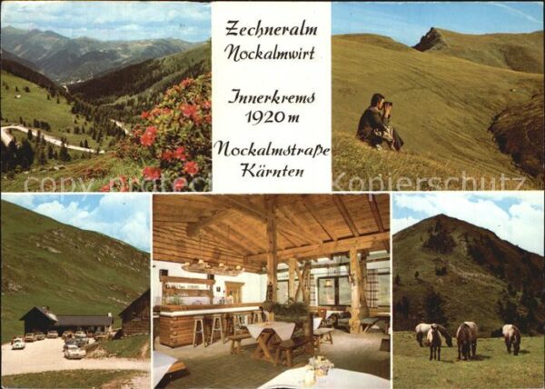 Innerkrems Kremsbruecke Panorama Berggasthaus Zechneralm Gastra