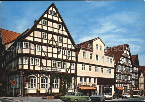 Bad Wildungen Altstadt Löwen Apotheke