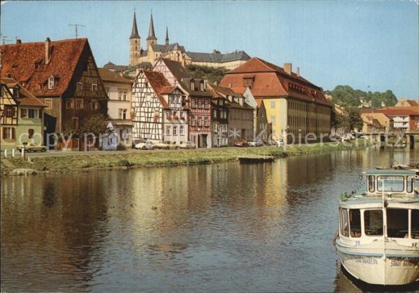 Bamberg Partie an der Regnitz