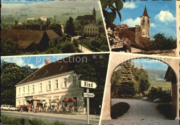 Ried Riederberg Gasthof Schmid Terrasse Teilansichten K