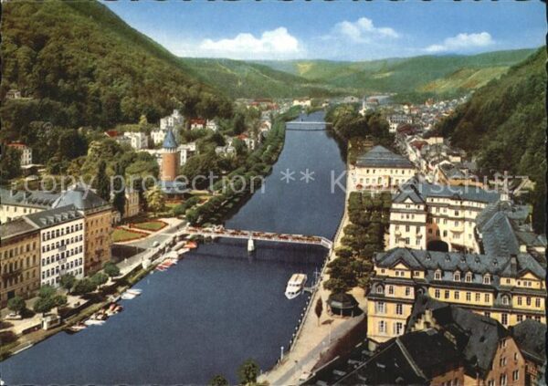 Bad Ems Lahnpartie Fliegeraufnahme