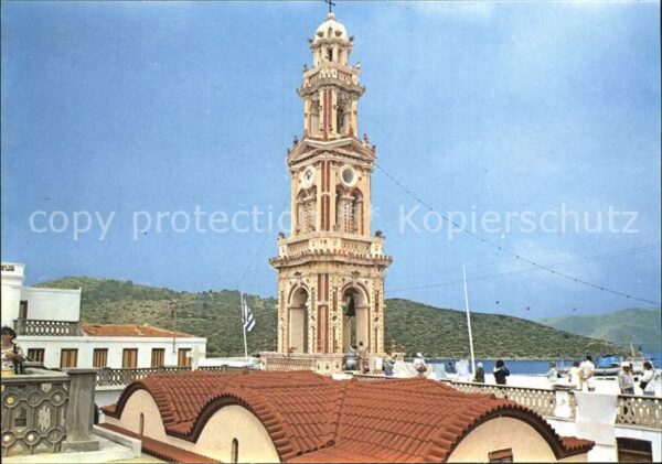 Symi The Holy Monastery of Taxiarchis Michai