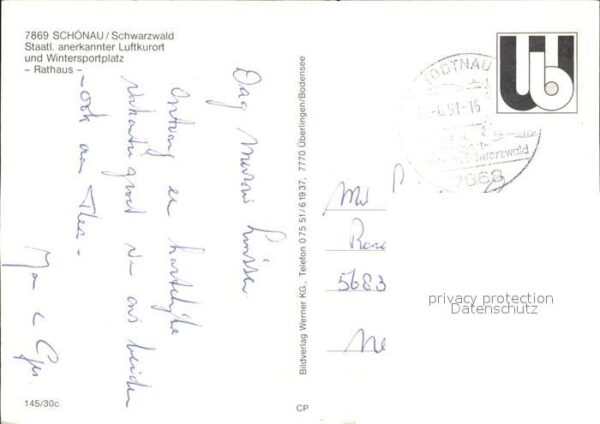 Schoenau Schwarzwald Rathaus – Bild 2