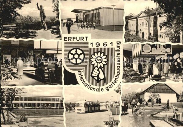 Erfurt IGA 1961 Teilansichten