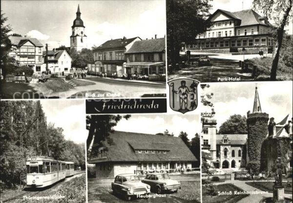 Friedrichroda Kirche Park Hotel Thüringerwaldbahn Heu