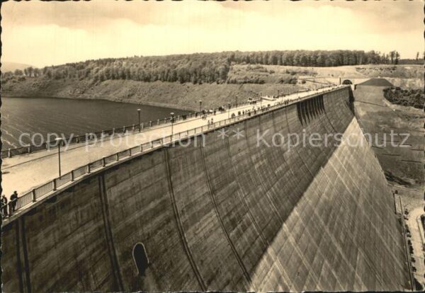 Wendefurth Rappbode Talsperre Staumauer
