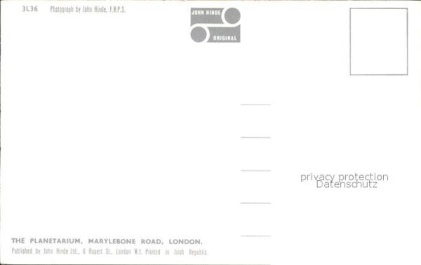 London Marylebone Road Planetarium – Bild 2